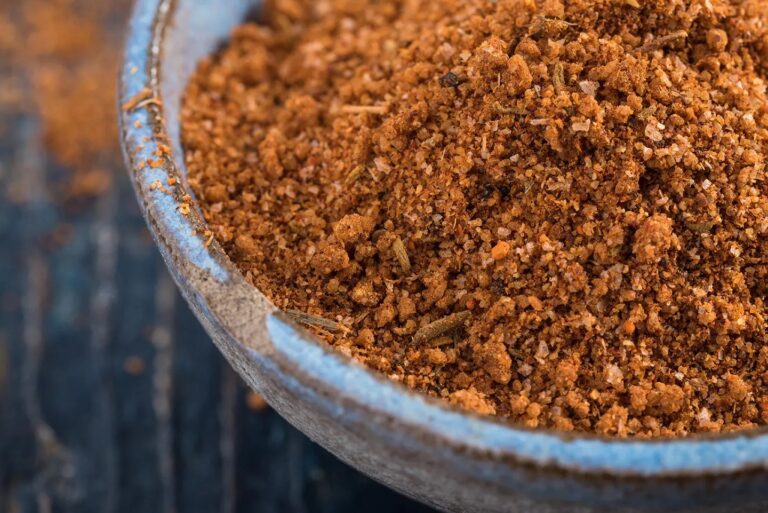 Texas BBQ dry rub spices at Hutchins BBQ