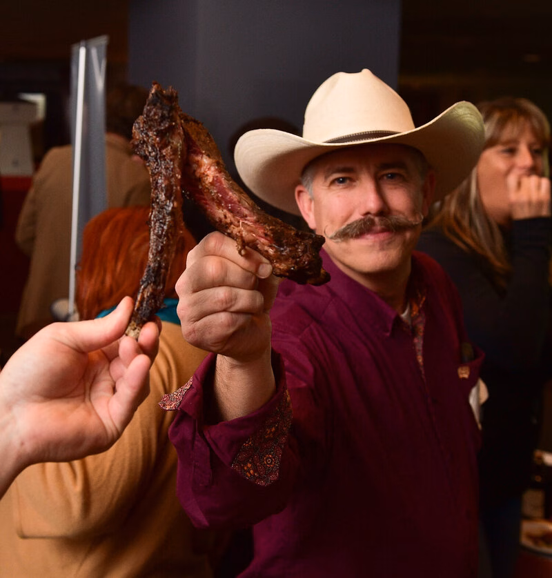 Hutchins BBQ at a Texas food and barbecue event